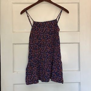 Mossimo Supply Co target Floral Peplum Tank